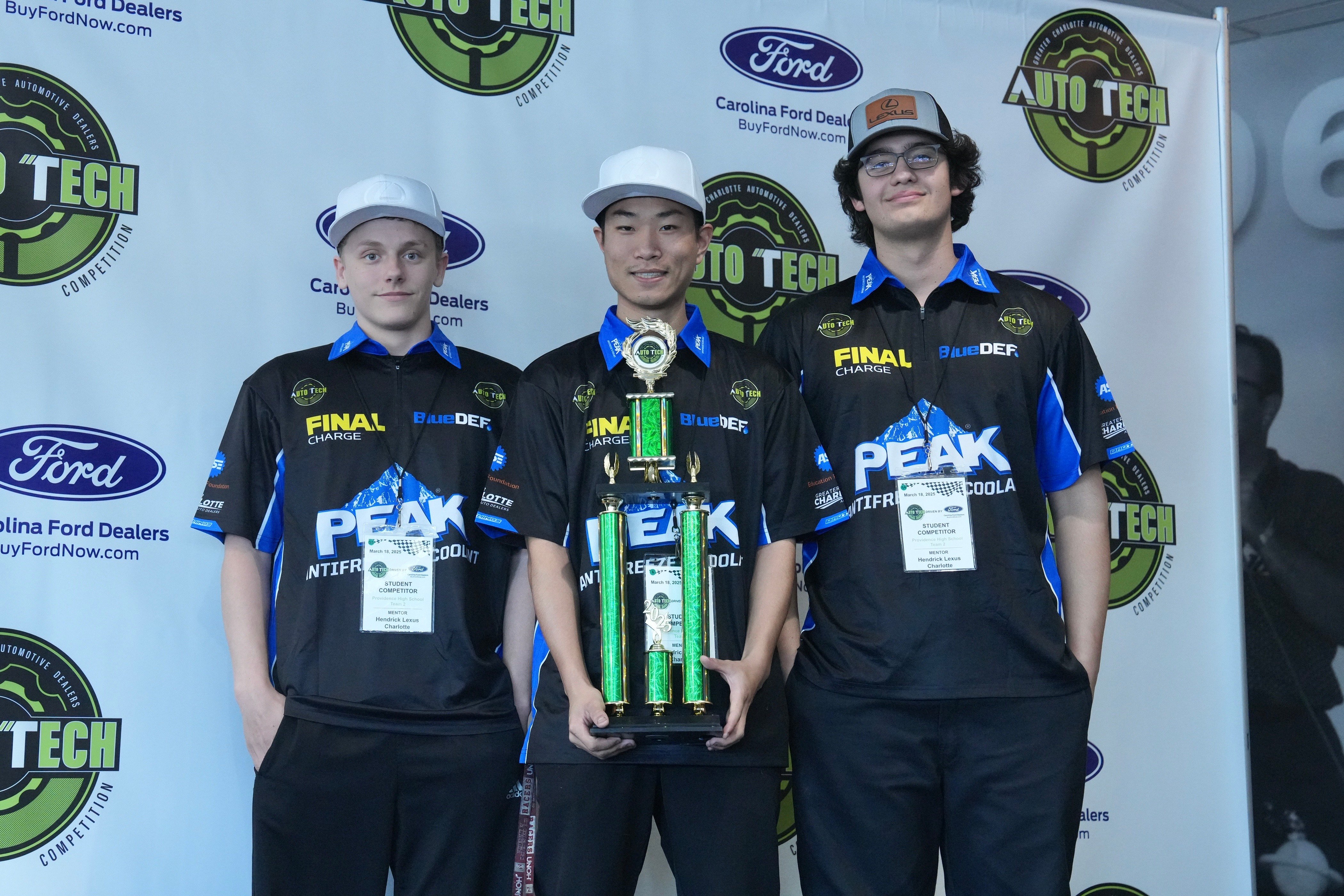 2nd Place Winners - Providence High School Team 2 Mentoring Dealership Hendrick Lexus Charlotte 